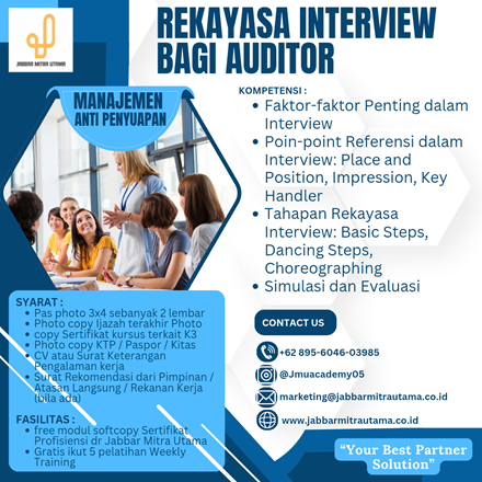 Rekayasa Interview bagi Auditor